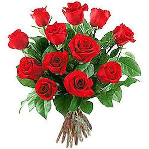 12 Long Stem Roses  - Austria Delivery Only