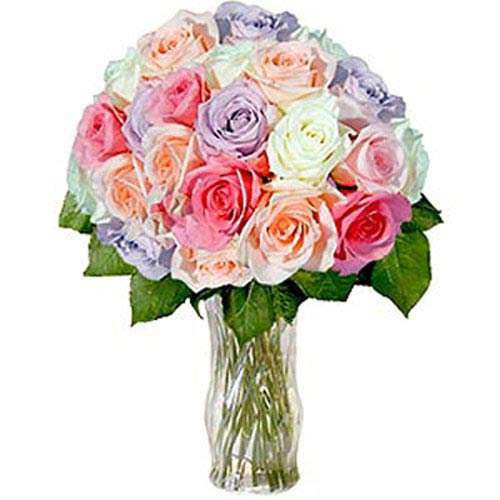 12 Short Stem Red Roses - Georgia Delivery Only