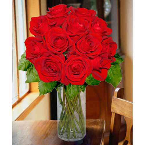 One Dozen Red Roses