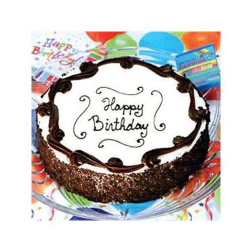 Black& White cake - Kuwait Delivery Only