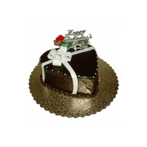 Chocolate Heart Cake - Philippines Delivery Only