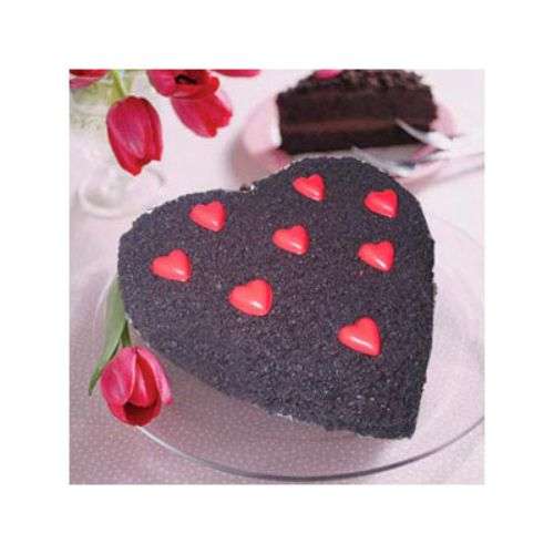 Heart Shape Choco Cake - Philippines Delivery Only
