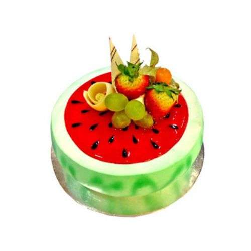 Watermelon Fruit Cake - Singapore Delivery Only