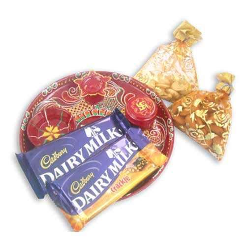 Cone Lord Ganesh Pooja Thali - 10611
