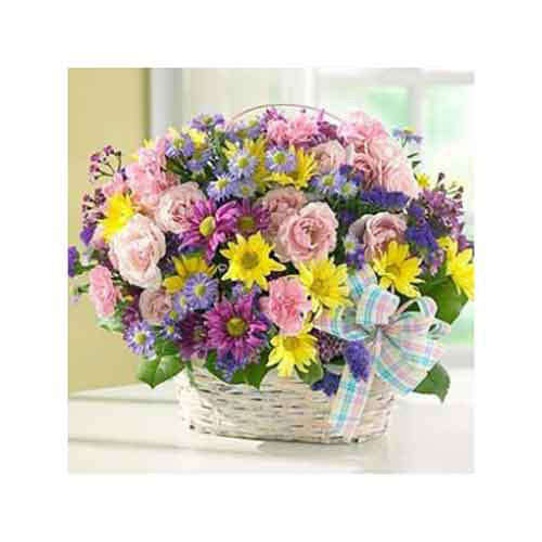 Basket of Spring - Guyana Delivery Only