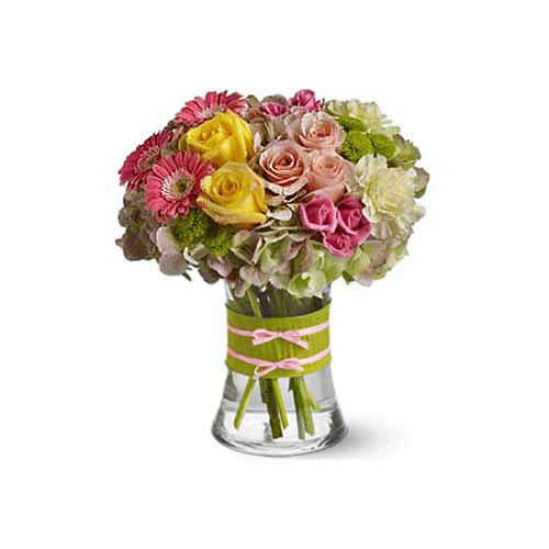 Gorgeous Doll In Vase - Monaco Delivery Only