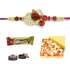 Golden Diamond Rakhi - 11 - UK Delivery Only