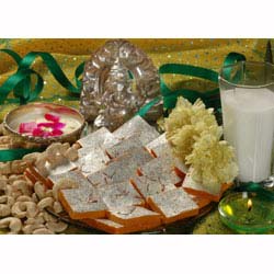 Kaju Kesar Barfi 500 gms